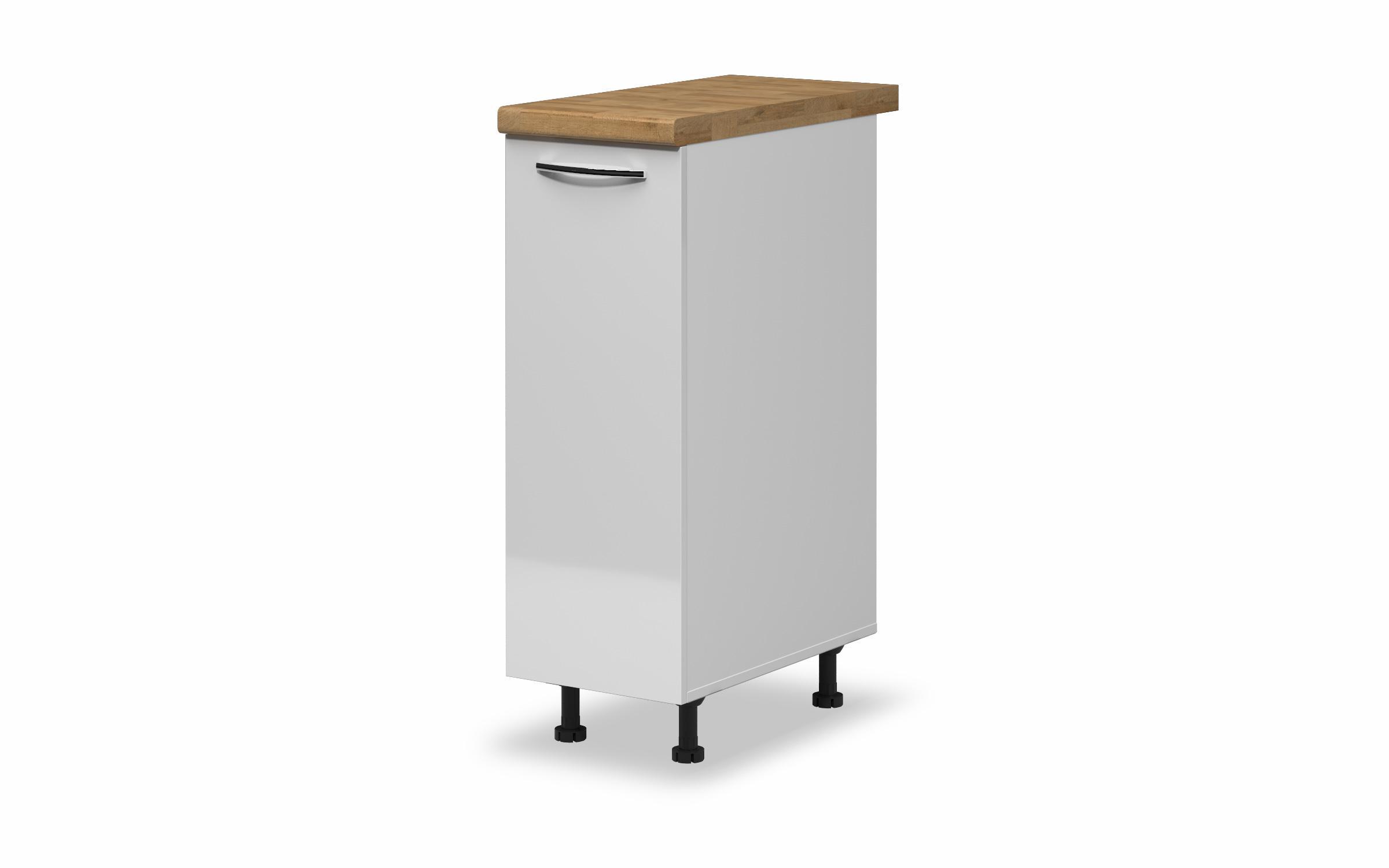 Kitchen cabinet Dakota 02, white gloss  1